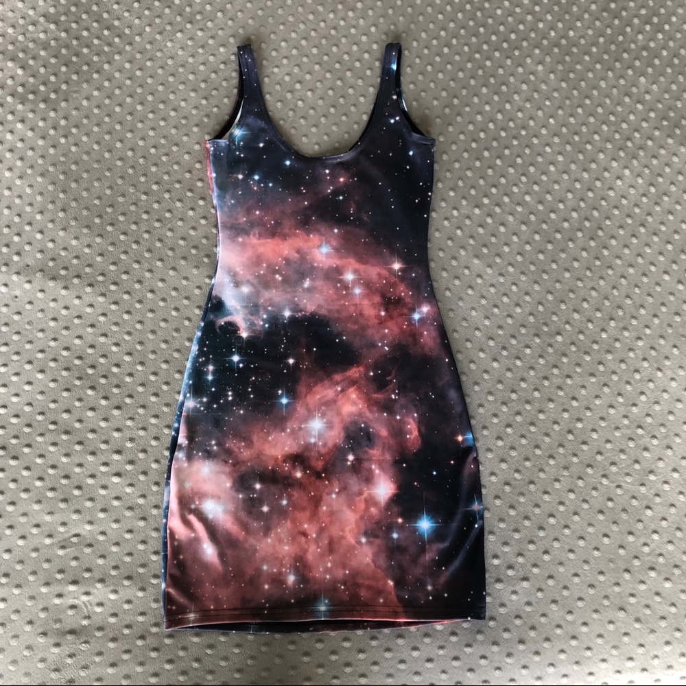 Blackmilk Galaxy Dress NWOT